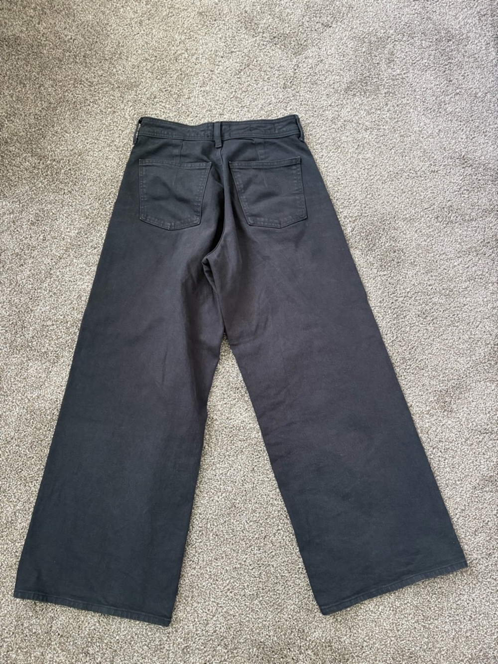 Target Universal Thread Sailor Wide Leg High-Rise Black Women's Jeans Size 6 - Picture 6 of 11
